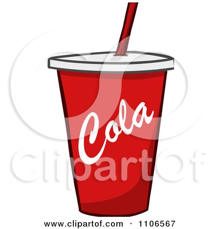 cartoon soda