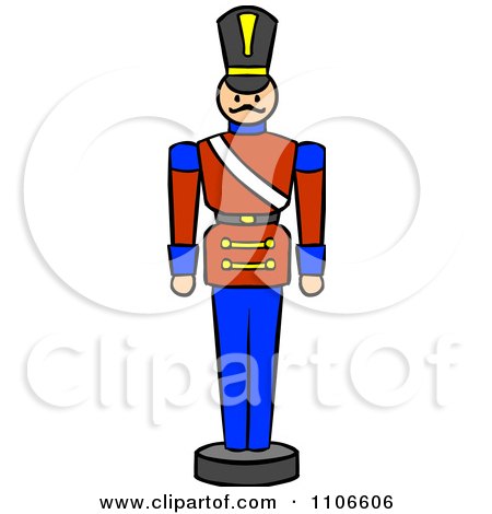 Nutcracker Coloring Pages on Clipart Christmas Nutcracker Toy Soldier   Royalty Free Vector