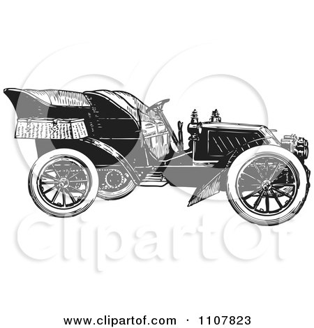 Free Vector  Graphics on Free  Rf  Clipart Of Vintage Cars  Illustrations  Vector Graphics  1