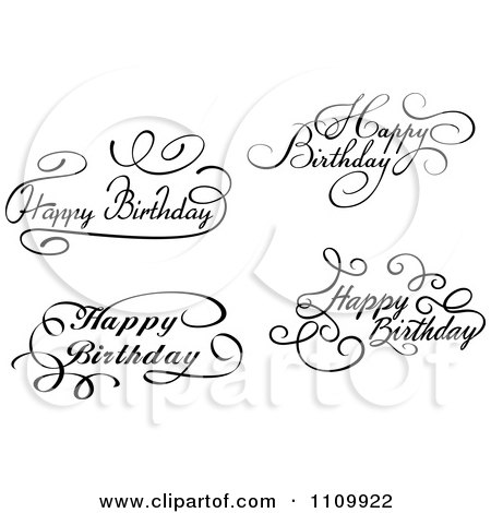 Birthday Cake Clip  on Clipartof Comclipart Black And White Ornate