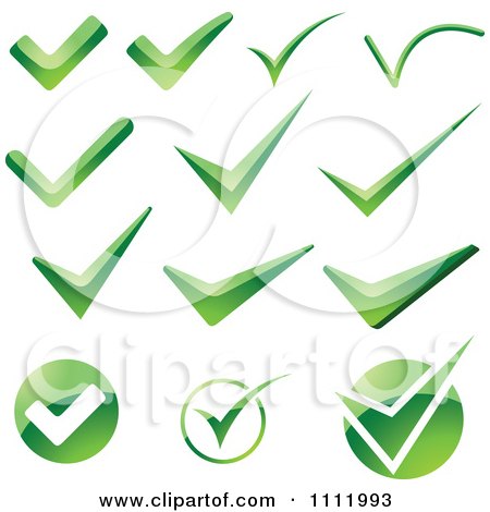 Royalty Free Vector on Clipart Green Check Mark Icons 2 Royalty Free Vector Illustration Jpg