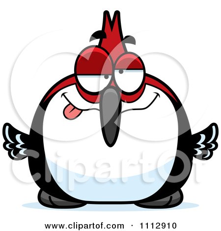 1112910-Clipart-Dumb-Woodpecker-Bird-Roy