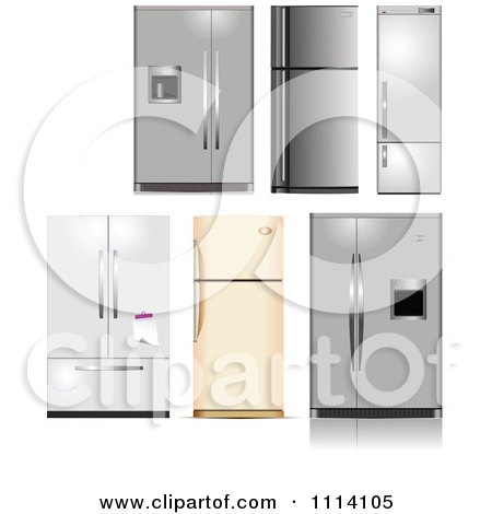 Black Refrigeratorstainless Steel on Leonid S New Royalty Free Stock Illustrations   Clip Art Page 1