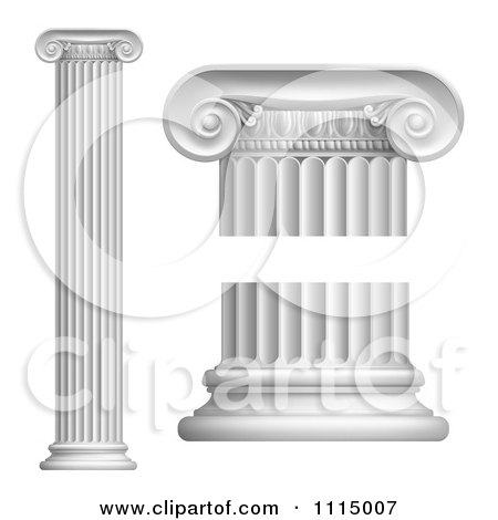Free Vector Image Software on Or Roman Columns   Royalty Free Vector Illustration By Geo Images