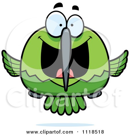 Free Vector on Of An Excited Green Hummingbird Royalty Free Vector Clipart Jpg