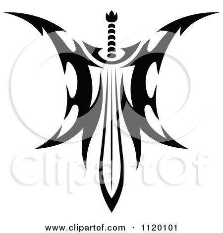 Royalty Free Vector Clip  on Sword 2   Royalty Free Vector Illustration By Seamartini Graphics