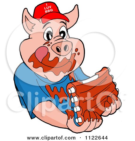 Eating A Pig