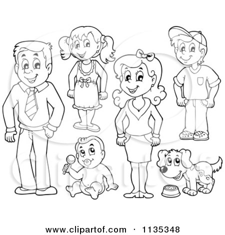  Coloring Sheets on Royalty Free Stock Illustrations Of Pets By Visekart Page 1