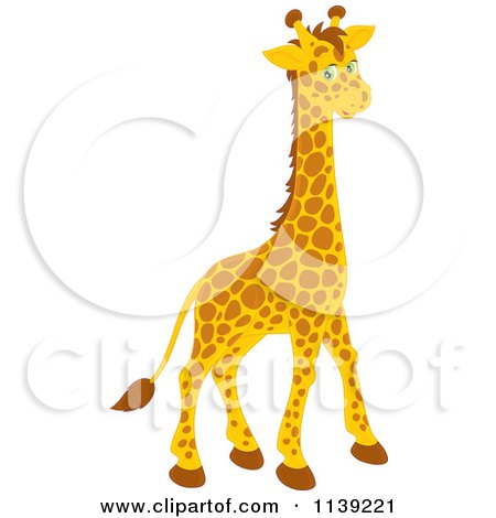 Free Royalty Free on Cartoon Of A Cute Giraffe   Royalty Free Vector Clipart By Alex