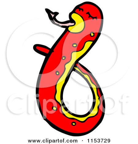 Royalty-Free (RF) Red Snake Clipart, Illustrations, Vector Graphics #1