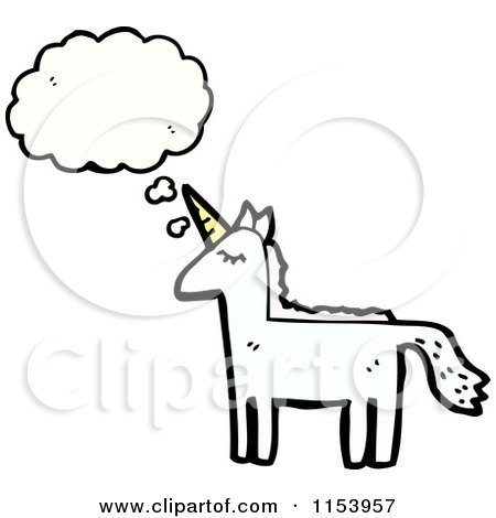 Copyright Free Vector Images on Royalty Free  Rf  Thinking Unicorn Clipart   Illustrations  1