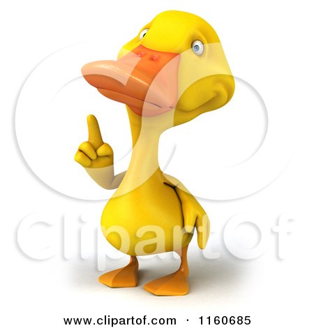 1160685-Clipart-Of-A-3d-Yellow-Duck-Pointing-Up-Royalty-Free-CGI-Illustration.jpg