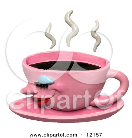 Coffee Mug With Steam
