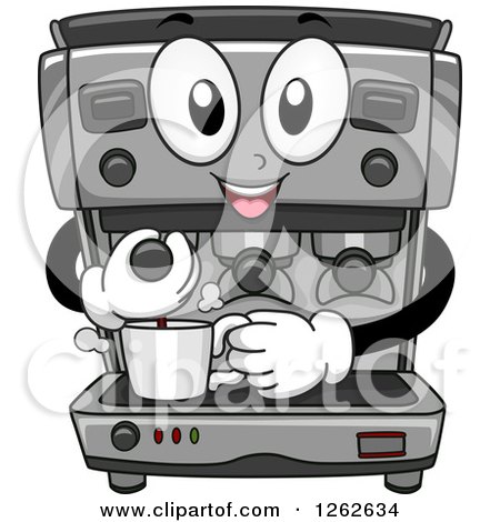 Royalty-Free (RF) Coffee Machine Clipart, Illustrations ...