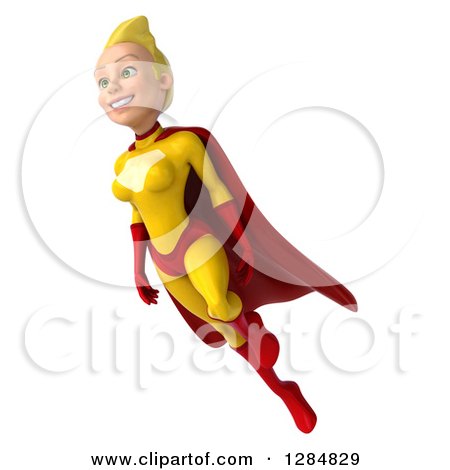 Blonde Super Hero 19