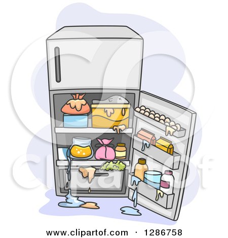 Clipart of a Messy Studio Apartment Interior with Bunk ...
