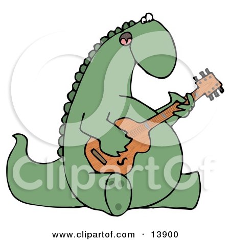 http://images.clipartof.com/small/13900-Big-Green-Musical-Dinosaur-Singing-And-Strumming-A-Guitar-Clipart-Illustration.jpg