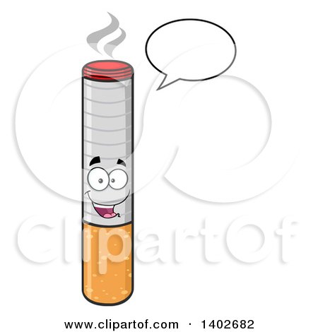 Royalty Free Stock Illustrations of Cigarettes by Hit Toon Page 1