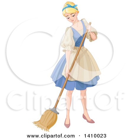 Stunning Cliparts Cinderella Cleaning Clipart For Free 34