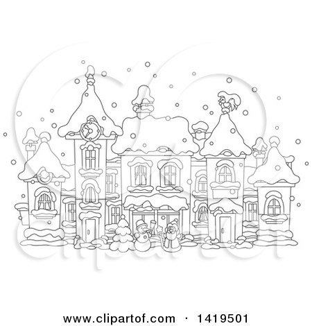 Royalty Free Stock Illustrations of Coloring Pages by Alex Bannykh Page 1