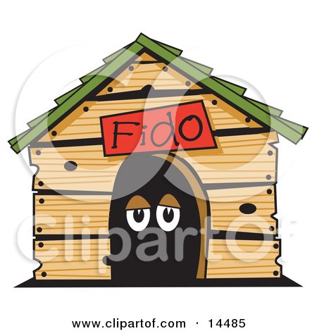 http://images.clipartof.com/small/14485-Dogs-Eyes-In-A-Dog-House-Clipart-Illustration.jpg