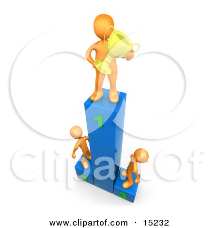 15232-Successful-Athlete-Holding-A-Golden-Trophy-Cup-And-Standing-On-The-First-Place-Spot-On-A-Podium-While-The-Two-Runners-Up-Look-Upwards-In-Admiration-Clipart-Illustration-Graphic.jpg