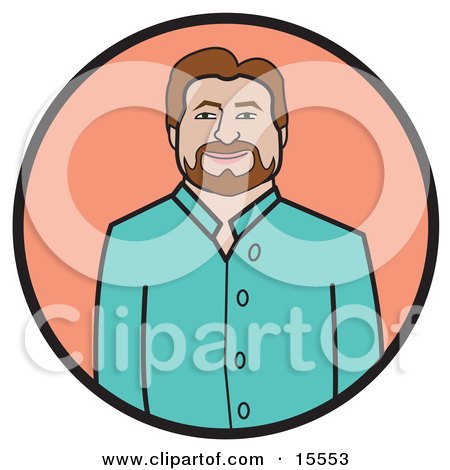 Casual Dress on Men Clothes Clipart