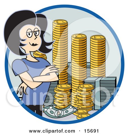 Money Coins Cartoon