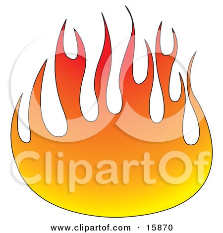 flame images free clip art. Ball Of Red And Orange Flames Clipart Illustration by Andy Nortnik