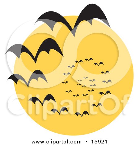 Vampire Bat Silhouette