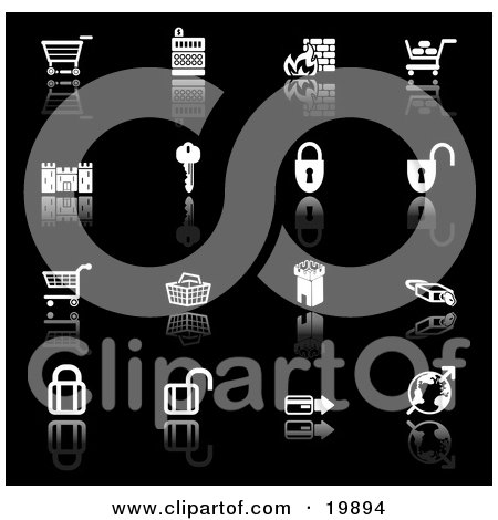 credit card icons for websites. Icons Of Shopping Carts,