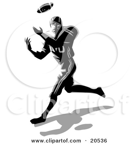 American Football Players Clipart. American Football Player