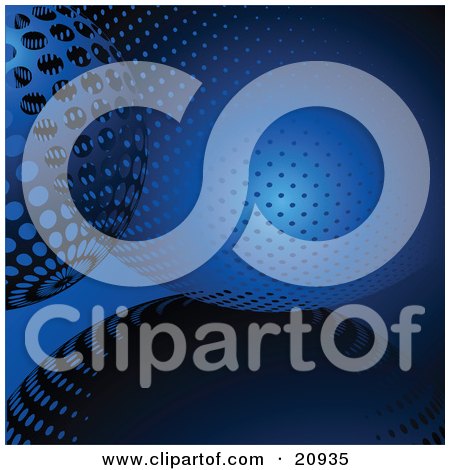 Website Background Images on Clipart Illustration Of An Abstract Website Background Of Blue Circles