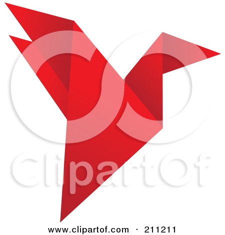 Free Logo Design Online on Company Logo Design Free  Logo Design Of A Red Origami
