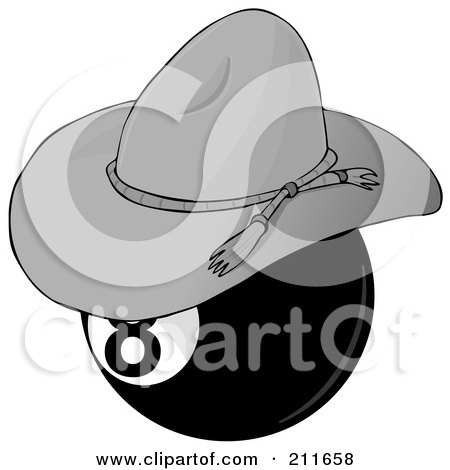Clip Art Cowboy Hat. Royalty-free clipart picture