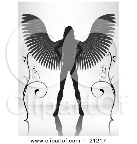 [Image: 21217-Clipart-Illustration-Of-A-Silhouet...urface.jpg]