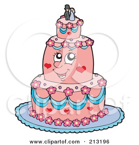 Small Wedding Cake on Royalty Free Dessert Illustrations By Visekart Page 1