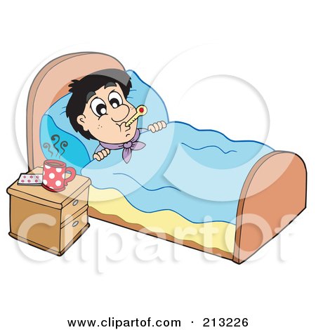 Royalty-Free (RF) Sick Day Clipart & Illustrations #1