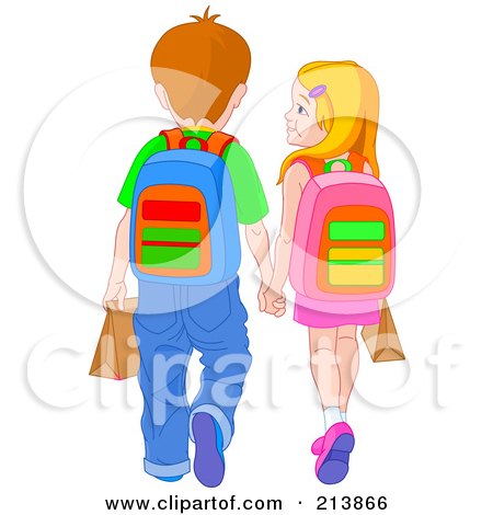 Girl   Holding Hands on Royalty Free Family Illustrations By Pushkin Page 1
