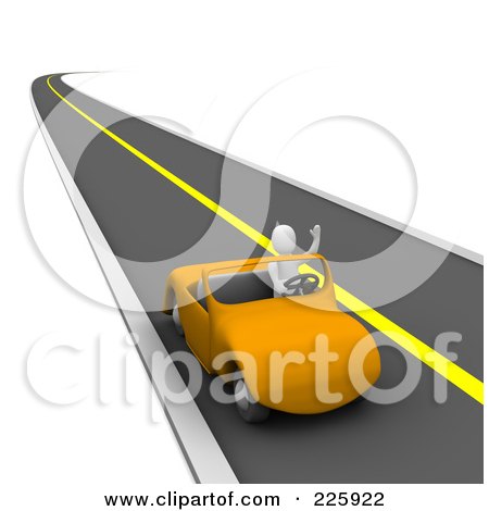  of a 3d Car Wreck Between Blue And Orange Cars by Jiri Moucka 211822