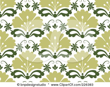 background patterns green. Damask Background Pattern