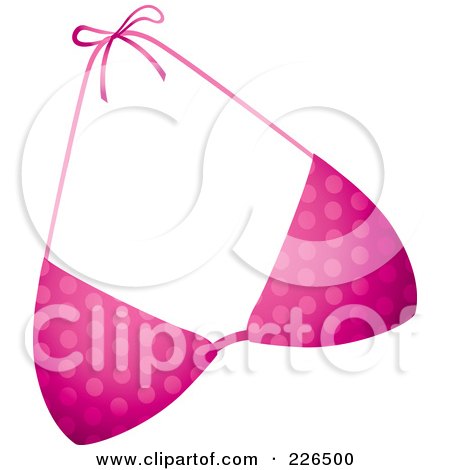 http://images.clipartof.com/small/226500-Royalty-Free-RF-Clipart-Illustration-Of-A-Pink-Polka-Dot-Bikini-Top.jpg