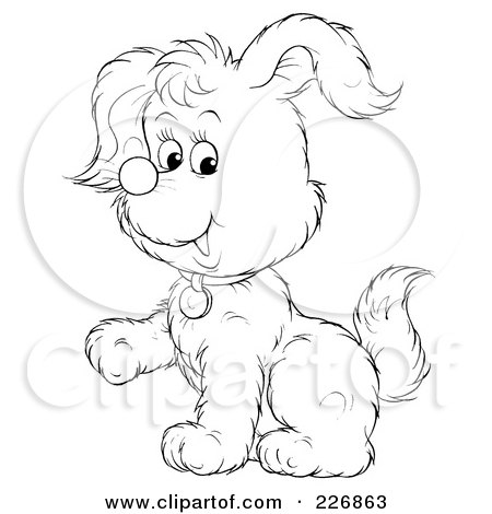 Cute  Pictures Print on Cute Puppies Coloring Pages To Print