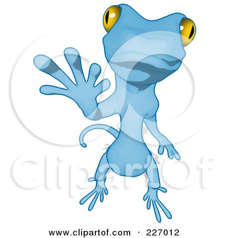 Cartoon Gecko Lizard