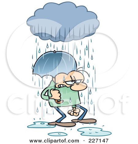 http://images.clipartof.com/small/227147-Royalty-Free-RF-Clipart-Illustration-Of-A-Grumpy-Toon-Guy-Getting-Rained-On-And-Walking-Under-An-Umbrella.jpg