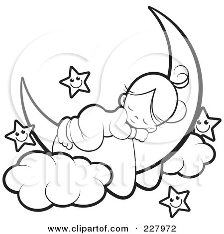 Girls Coloring Pages on Rf  Clipart Illustration Of A Coloring Page Outline Of A Cute Girl