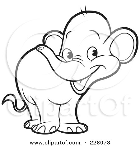 Elephant Coloring Pages on Elmer The Elephant Coloring Page    Free Coloring Pages