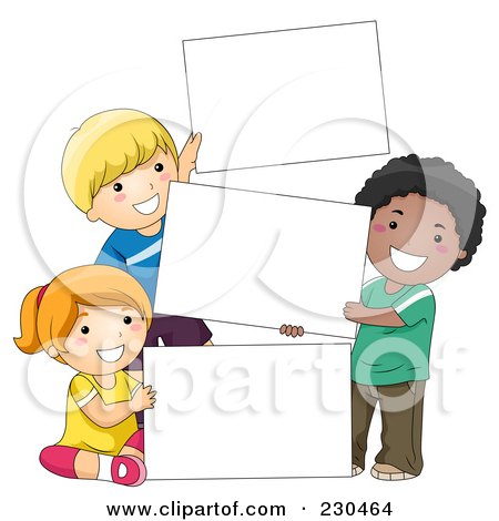 Kids With Sign