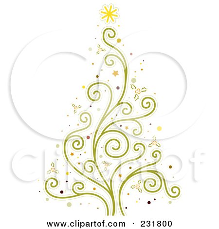 Royalty-Free (RF) Clipart Illustration of a Green Vine ...