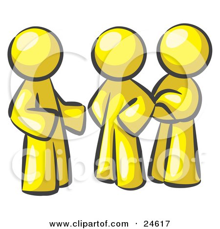http://images.clipartof.com/small/24617-Clipart-Illustration-Of-A-Group-Of-Three-Yellow-Men-Talking-At-The-Office.jpg